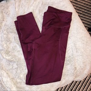 MAROON CHAMPION LEGGINGS